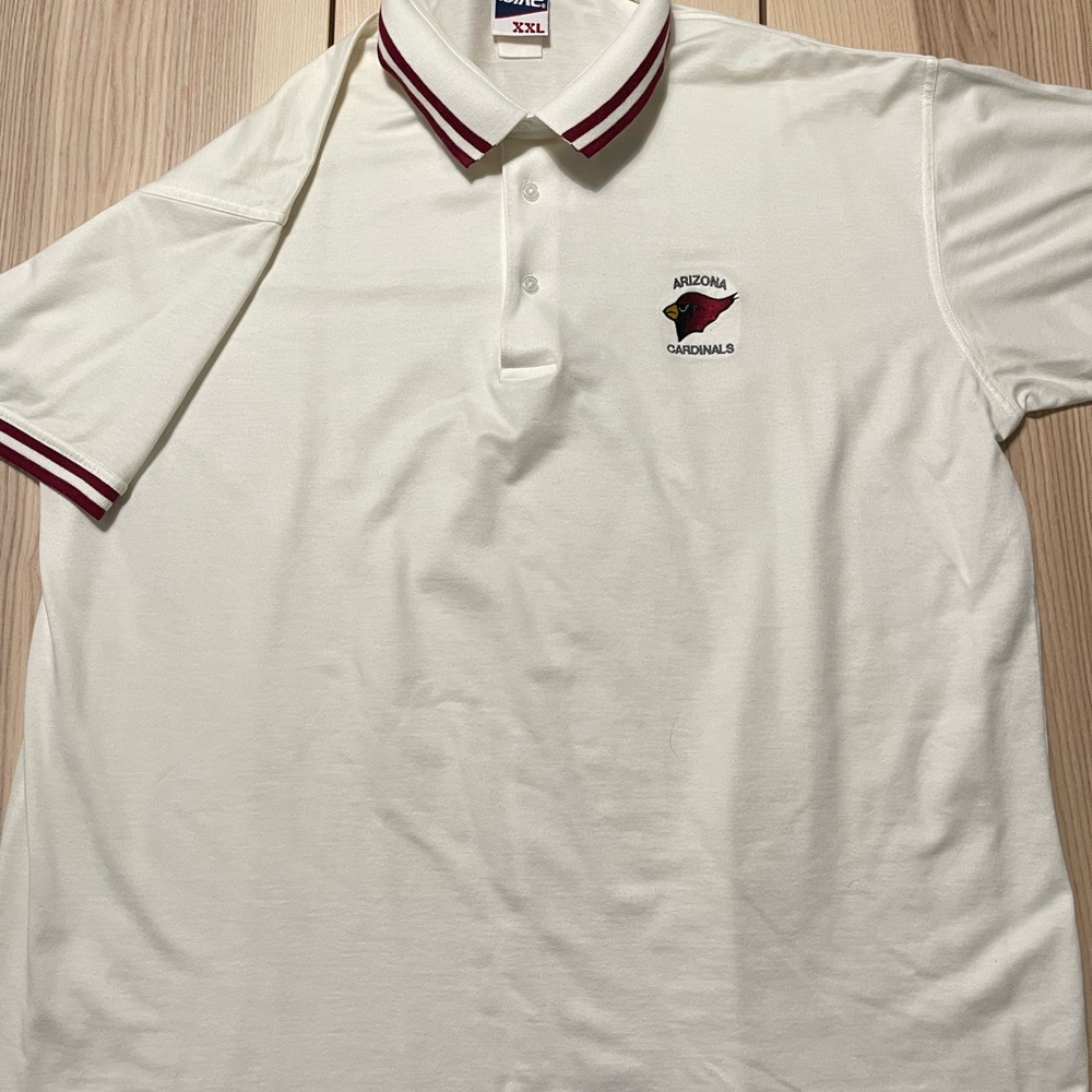 Vintage BIKE Arizona Cardinals NFL Polo‎ Shirt